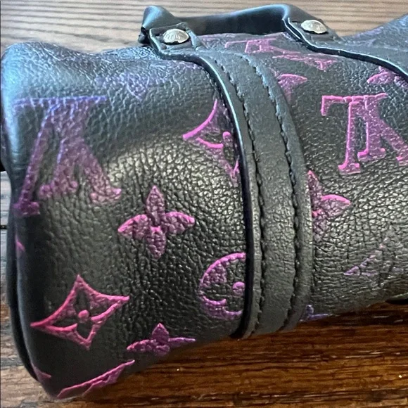 Louis Vuitton duffle Black Mini Bag with Multicolor Monogram - Picture 11 of 12